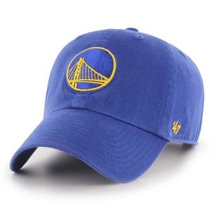 Golden State Warriors 47 Brand Cleanup Hat Cap Blue New